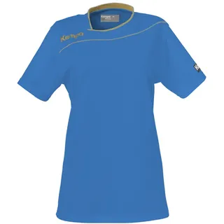Kempa Gold Trikot Women - Größe: M, blau/gold, 200319902 - Blau, Gold