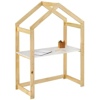 Idimex Kinderschreibtisch Lia , Holz , Kiefer , Mode , 101x149x51 cm , FSC Mix , Babymöbel & Kindermöbel, Kinderzimmer & Jugendzimmer, Kinderschreibtische