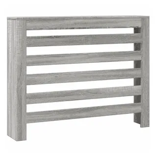 vidaXL Heizkörperverkleidung Grau Sonoma 104x20x82 cm