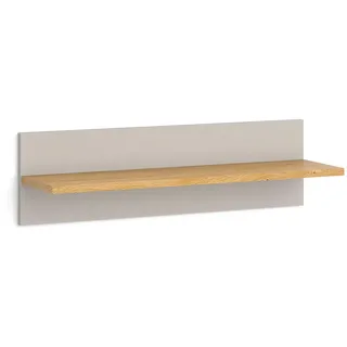 VitaliSpa Wandregal Malia Cashmere/Artisan 70 x 20 cm , Kaschmir, Eiche Artisan , Holzwerkstoff , 1 Fächer , Rechteckig , 70x20x18.4 cm , Wohnzimmer, Regale, Wandregale