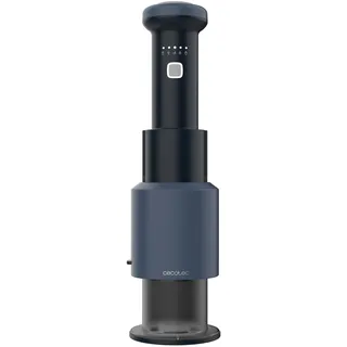 Cecotec Eismaschine Gelatec EasyMove, 5 Programme für Eis, Sorbet, Mix-ins, Slush und Shake, vertikales Rührsystem, Eis in 5 Min, 3x 260 ml Becher, Klinge abnehmbar, spülmaschinenfest, mit Deckeln