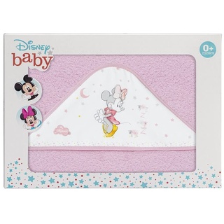 Interbaby Amazon Disney Minnie Mouse Badetuch 100% Baumwolle, Rosa