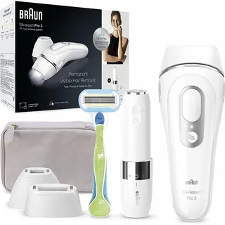 Braun IPL Haarentfernungsgerät PL3139 Weiß/Silber