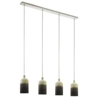 EGLO Azbarren, Festmontage, Beige, Grau, Grau, Stahl, Keramik, Braun - Beige, Grau