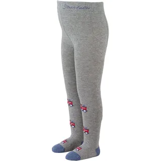 Sterntaler Baby - Jungen strømpebukser brandvæsen Strumpfhose, Silber Mel., 80 EU