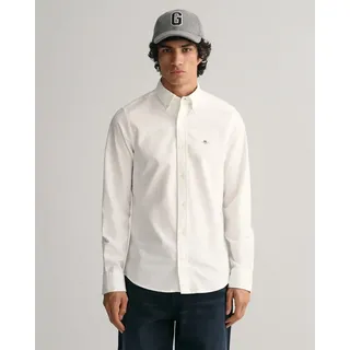 GANT Slim Oxford Hemd weiß, L
