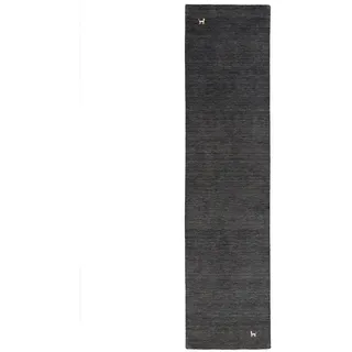Pergamon Gabbeh Shiva Teppichläufer 70 x 300 cm Anthrazit