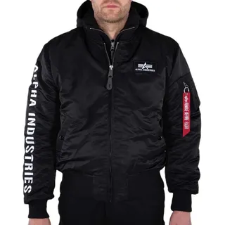 Alpha Industries MA-1 D-Tec SE Jacke Black/White XXL 