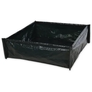 Progarden Green Quadratisches Saatbeet (75 x 75 x 25 cm) - Schwarz