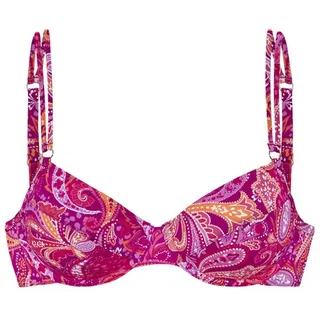VIVANCE Bügel-Bikini-Top »Pretty« mit modischem Paisleymuster, pink