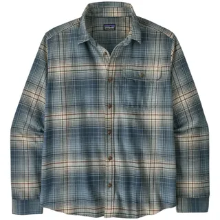 Patagonia L/S LW Fjord Flannel Shirt Herren Flanellhemd Hemd melting ombre: summi blau