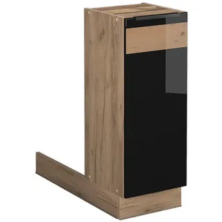 Vicco Kochinsel Fame-Line 30 x 30 x 82 cm Schwarz