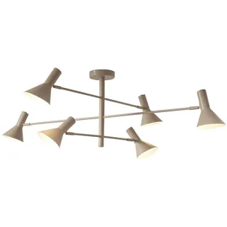 It's about Romi Deckenleuchte , Grau , Metall , 40 cm , Lampen & Leuchten, Innenbeleuchtung, Smart-Home-Lampen, Smart Home Deckenleuchten