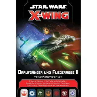 Atomic Mass Games Star Wars: X-Wing 2. Edition Draufgänger und Fliegerasse