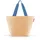 Shopper M Synthetik Raffia Blue