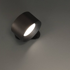 Bild LED-Akku-Wandleuchte Magnetics, schwarz, CCT, mit Magnet
