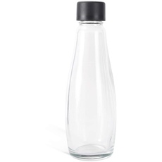LEVIVO Glasflaschen für den LEVIVO Wassersprudler WATER & JUICE, als Ersatz oder Ergänzung, 0,6 l Volumen, als Glaskaraffe nutzbar, umweltfreundlicher und langlebiger als PET-Flaschen, 1 Flasche
