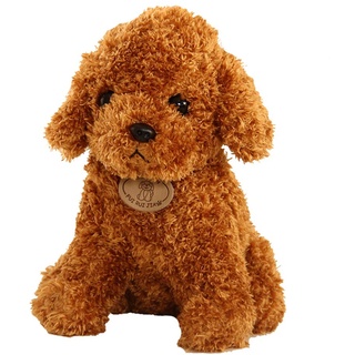 Kinder Plüsch Spielzeug,Realistisch Plüsch Teddy Dog Kuscheltier Stofftier Hund 25cm,süße Hund Plüschtier Kinderspielzeug Geschenk für Jungen,Mädchen,Babys im Kinderzimmer und Kuscheltierliebhaber