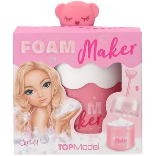 Depesche 13505 TOPModel - Aufschäumer Beauty and Me, in Pink und Weiß, mit Teddy Motiv, zum Aufschäumen von Seife und Waschgel