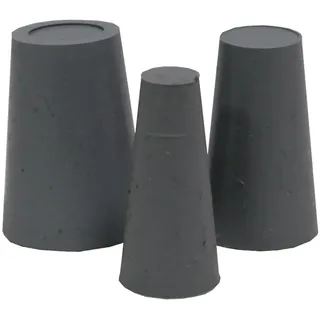 BALLISTOL 23302 Gummi-Korken - 3 Stück für Waffen-Läufe und Schalldämpfer - 5-9 x 20 mm, 8-12 x 20 mm, 10,5-14,5 x 20 mm
