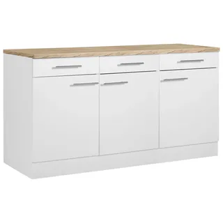 OPTIFIT Unterschrank Mini 150 x 60 x 84,8 cm Braun