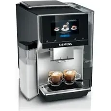 Siemens TQ703R07 Kaffeemaschine Vollautomatisch Espressomaschine 2 4 l, Kaffeevollautomat, Schwarz, Silber