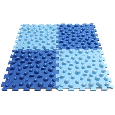 Bild von Massageboard Fuß Set 4 Stück - Blau