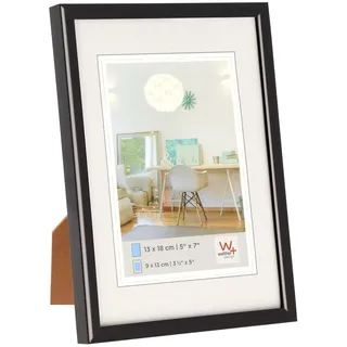 walther design Bilderrahmen stahl 70 x 100 cm mit Kunstglas, New Lifestyle Kunststoffrahmen KVX100D