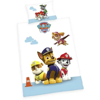 Herding Paw Patrol Flanell-Bettwäsche - Bunt