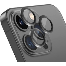 Giftorld Kamera Objektiv Schutz entworfen für iPhone 13 Pro/13 Pro Max,Luftfahrt Aluminium 3D Ring,9H gehärtetes Glas,360 Grad Schutz, HD Klarheit,4 Ebenen einzigartiges Design,volle Abdeckung