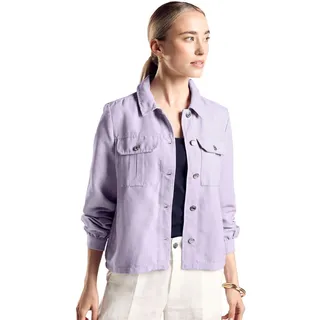 STREET ONE Damen A212175 Overshirt Cordjacke, Bright Lilac, 40