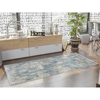 OCI DIE TEPPICHMARKE BESTELLER CAVA Teppichläufer 80 x 200 cm Blau