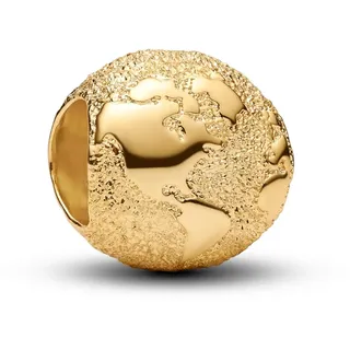 Pandora Strukturierter Globus Mini Gold 764529C00