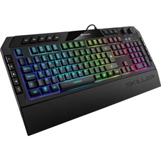 Bild von SKILLER SGK5 Gaming-Tastatur, schwarz, IT-Layout