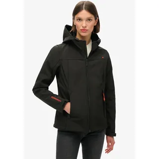 Superdry Outdoorjacke »HOODED CLASSIC TREKKER JKT«, mit Kapuze, schwarz