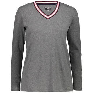 Cmp 39d4826 Langarm-t-shirt - Smoke Melange - M