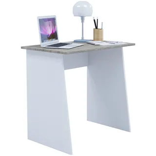 VCM Schreibtisch Masola Mini Sonoma Eiche , Holzwerkstoff , Wange , 50x74 cm