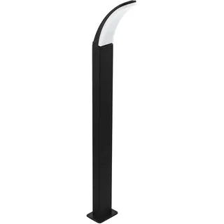 EGLO Stehlampe "Fiumicino Außen-Stehlampe, Außenlampe, Alu und Kunststoff, IP44, Lampe", schwarz, 1, H: 90cm, 1 Stk., Leuchten, Stehleuchte - H90 cm - schwarz - 11,5W inkl., Stehlampe