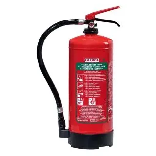 Gloria Dauerdruckpulverlöscher 9 Liter SDE 9 flourfrei Brandklasse A& B