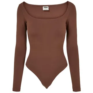 URBAN CLASSICS Organic Langarm-body Bark M
