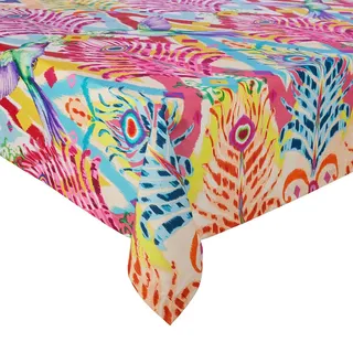 Butlers Tischdecke Jungle Fever , Multicolor , Textil , 160x300 cm , Heimtextilien, Wohntextilien, Tischwäsche, Tischdecken
