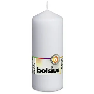 Bolsius Stumpenkerze 15 cm 5,8 cm weiß