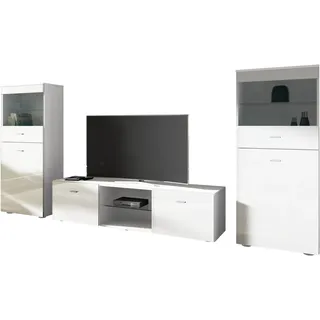 borchardt Möbel Wohnwand »Scala«, weiß