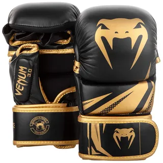 Venum Challenger 3.0 MMA Sparring-Handschuhe - Schwarz-Gold - L-XL