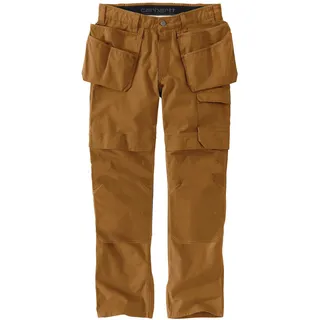 CARHARTT Steel Multi-Pocket, Workwear Hose - Braun - W28/L32