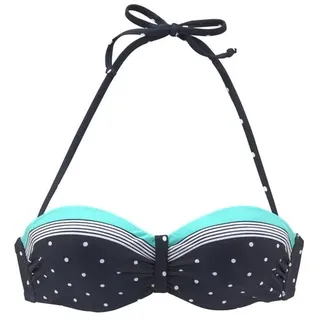LASCANA Bandeau-Bikini-Top Monroe Mehrfarbig 34 Cup B