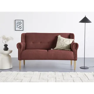 Home Affaire Küchensofa Moro Couch Federkern 2-Sitzer Orange