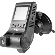 Bild TX-185 Dashcam Blickwinkel horizontal max.=120° 5V Display, Dual-Kamera, G-Sensor, Innenra