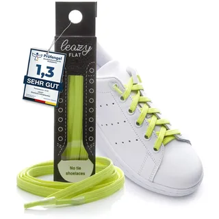 leazy flat Elastische Schnürsenkel – Das Flache, Flexible Schuhband zum Einhaken