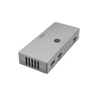 Hama 2+2 Port KVM-Umschalter HDMI USB 4096 x 2160 Pixel